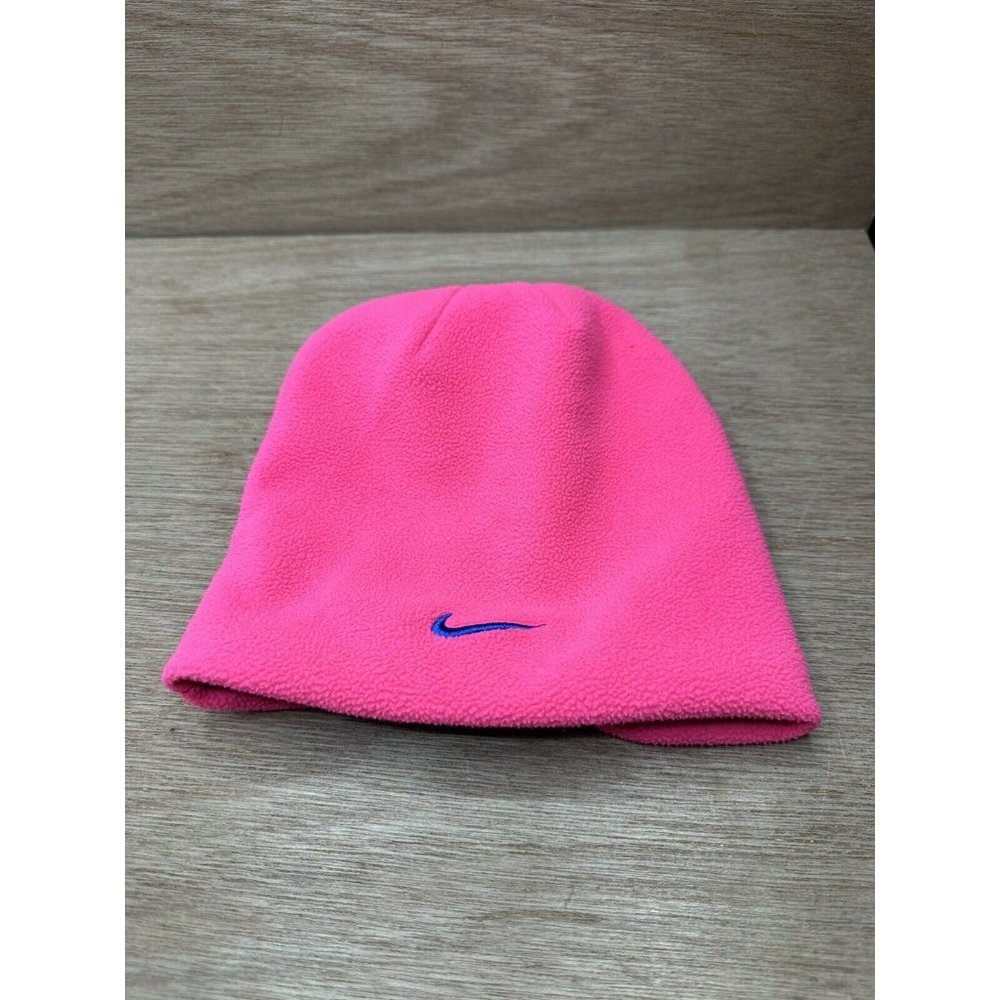 Nike Winter Hat Youth Girls Beanie Warm Soft Fleece Hat